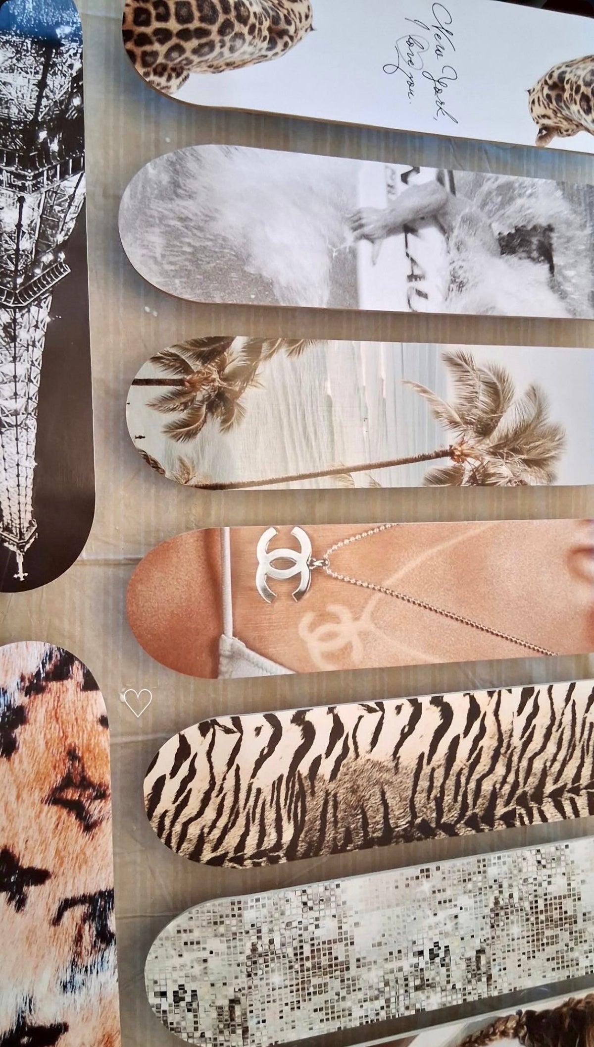 Posh by Addilyn skateboard wall art