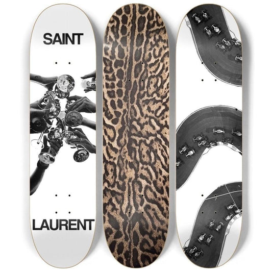 Fast Track Skateboard Deck Wall Art Set