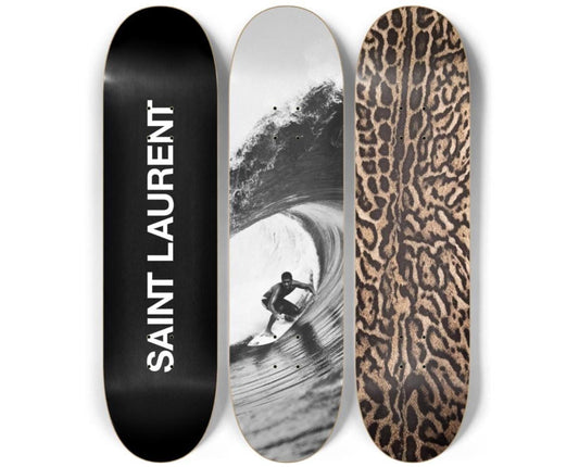 Surf Animal Skateboard Deck Wall Art Set
