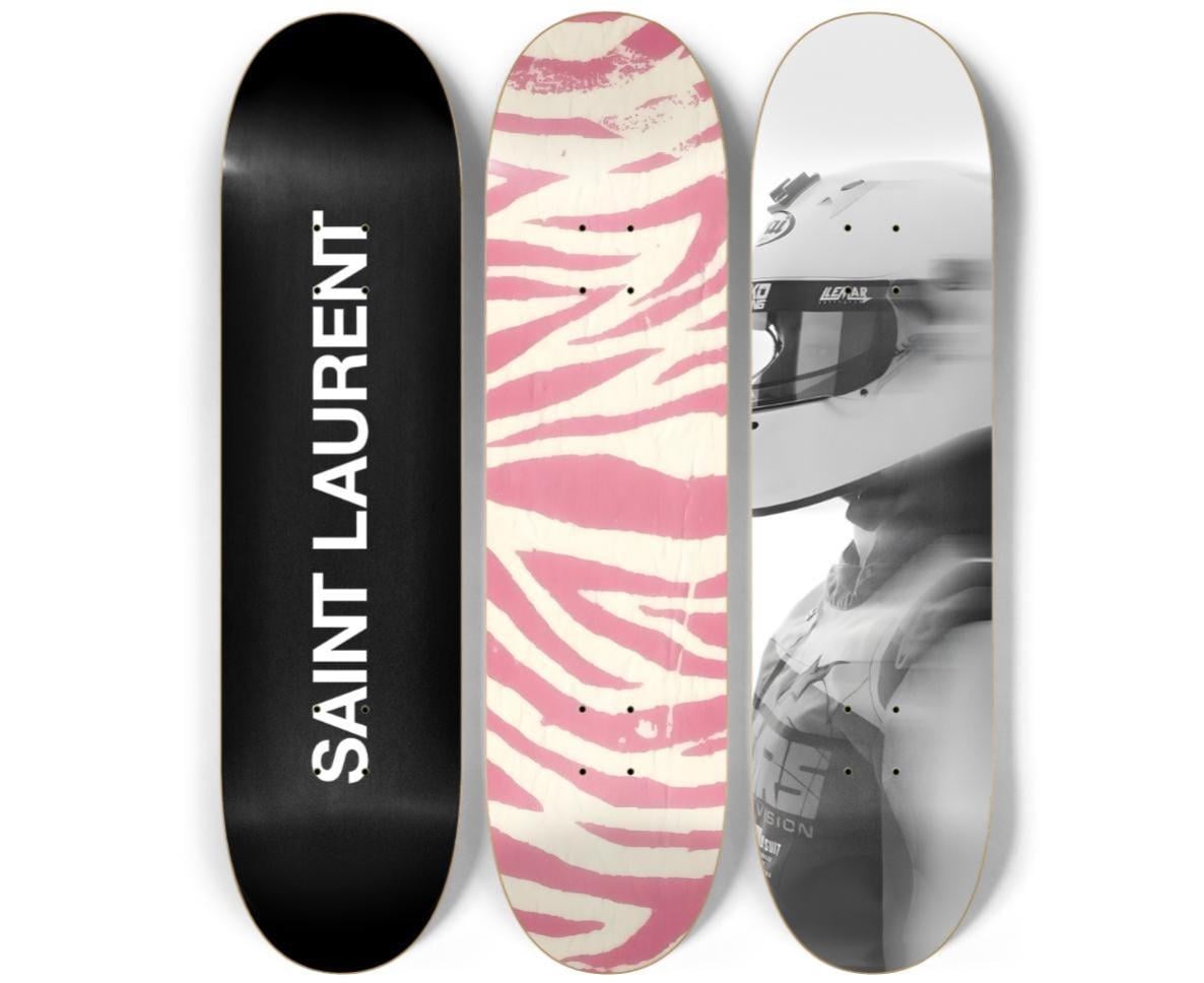 Skateboard Wall Art Set, 3-Piece Skateboard Deck Art, Aesthetic Room Decor, Modern Wall Art, Teen Bedroom Decor, Skater Gift