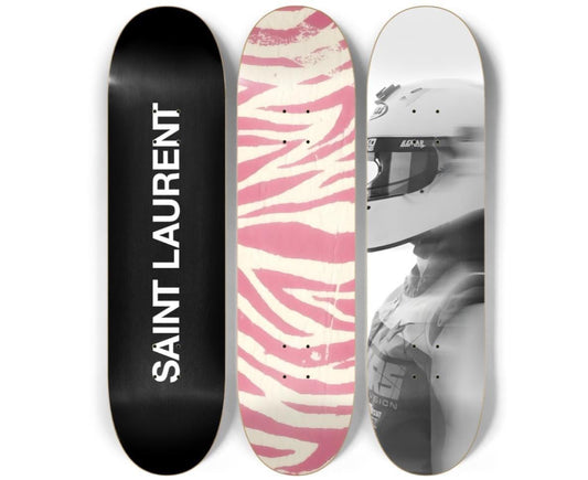 Fast & Flirty Skateboard Deck Wall Art Set