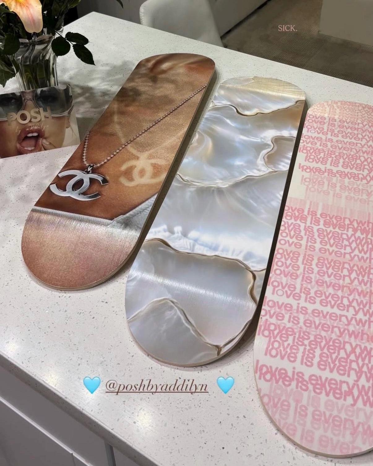 Skateboard Wall Art Set, 3-Piece Skateboard Deck Art, Aesthetic Room Decor, Modern Wall Art, Teen Bedroom Decor, Skater Gift