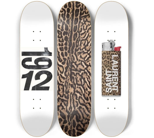 Lucky Strike Skateboard Deck Wall Art Set