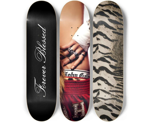Forever Blessed Skateboard Deck Wall Art Set