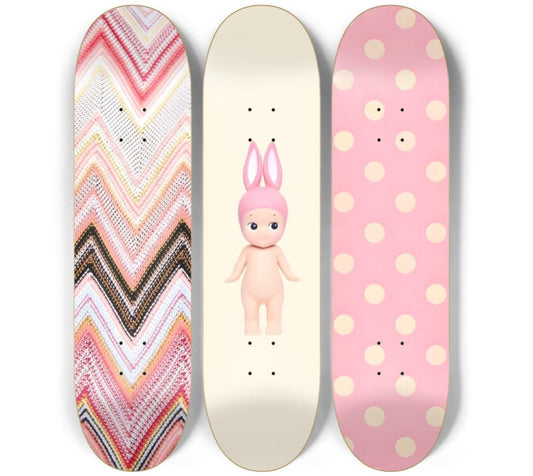 Pattern Play Skateboard Deck Wall Art Set