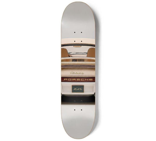 Golden Ride Skateboard Deck Wall Art