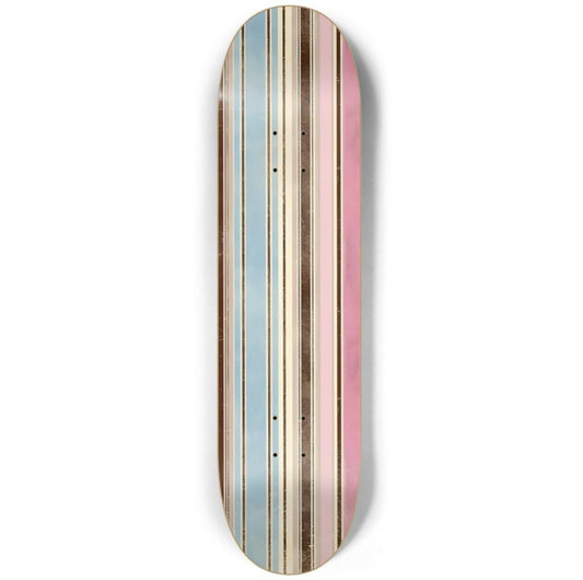 Stripes Skateboard Deck Wall Art Set