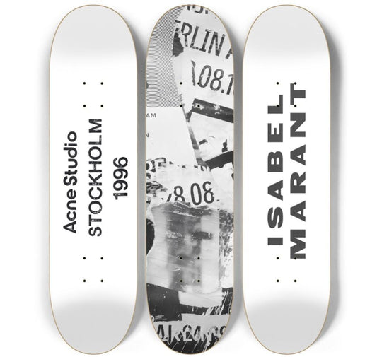 Breaking News Skateboard Deck Wall Art Set