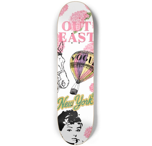 Out East Skateboard Deck Wall Art Set