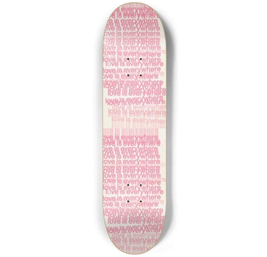 Love is Everywhere Skateboard Deck Wall Art